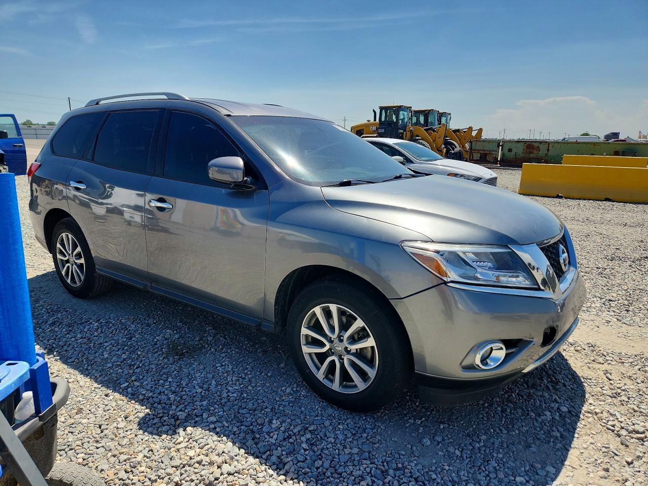 2016 Nissan Pathfinder Sv Gray vin: 5N1AR2MM5GC630913