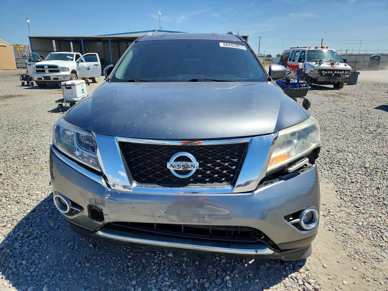 2016 Nissan Pathfinder Sv Gray vin: 5N1AR2MM5GC630913