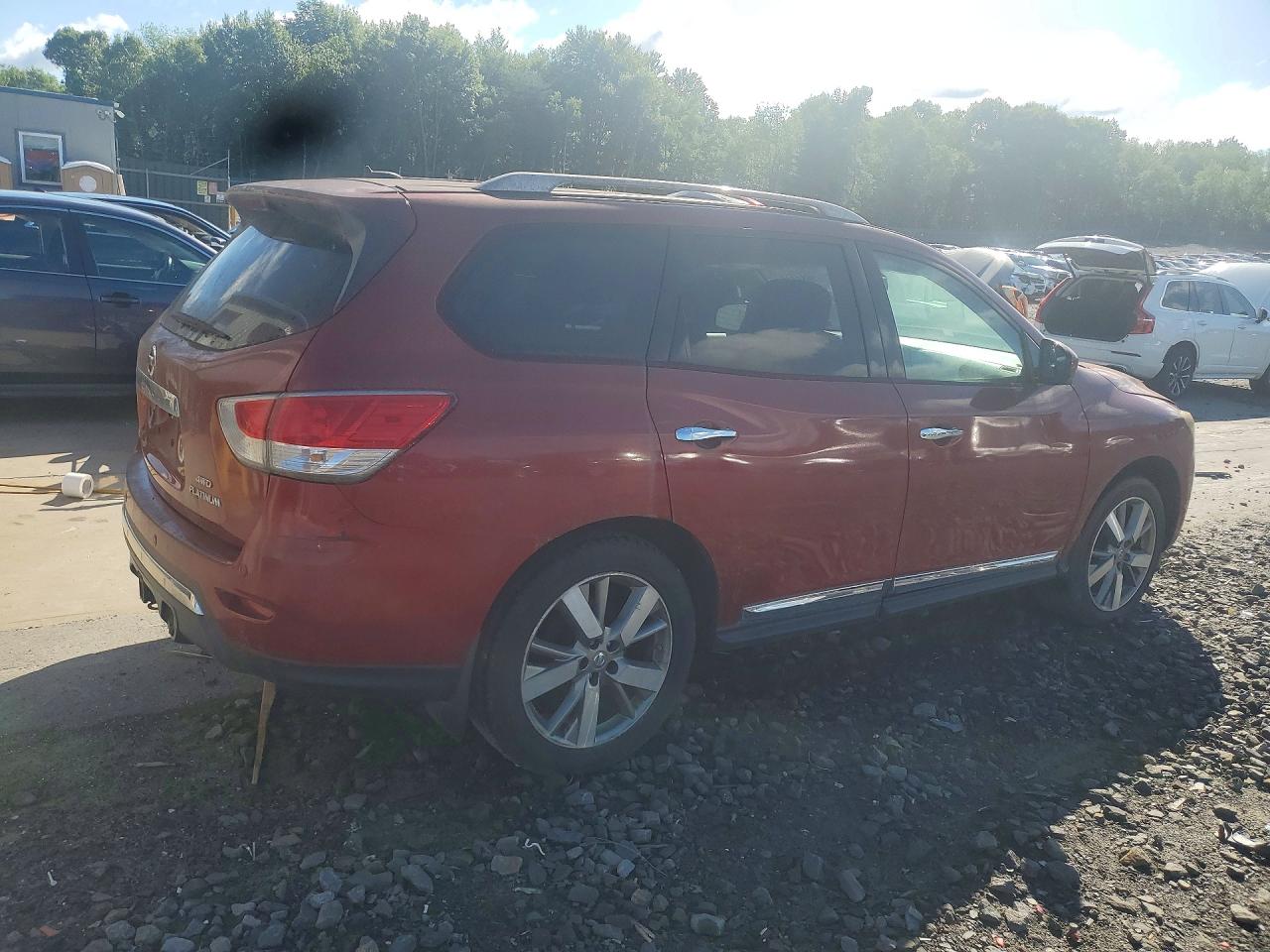2013 Nissan Pathfinder S Burgundy vin: 5N1AR2MM6DC626249