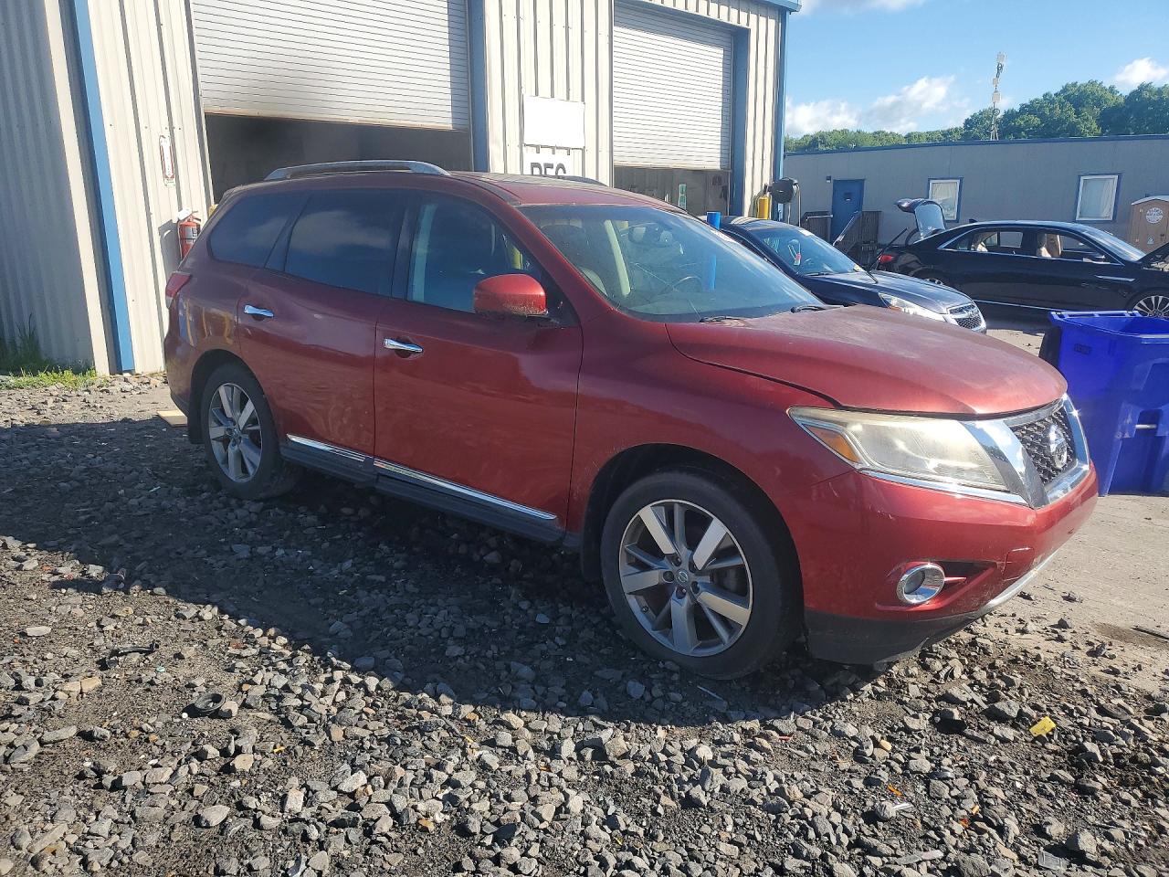 2013 Nissan Pathfinder S Burgundy vin: 5N1AR2MM6DC626249