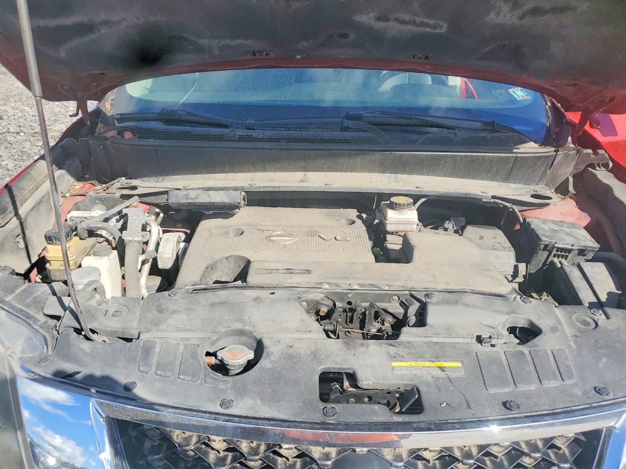 2013 Nissan Pathfinder S Burgundy vin: 5N1AR2MM6DC626249