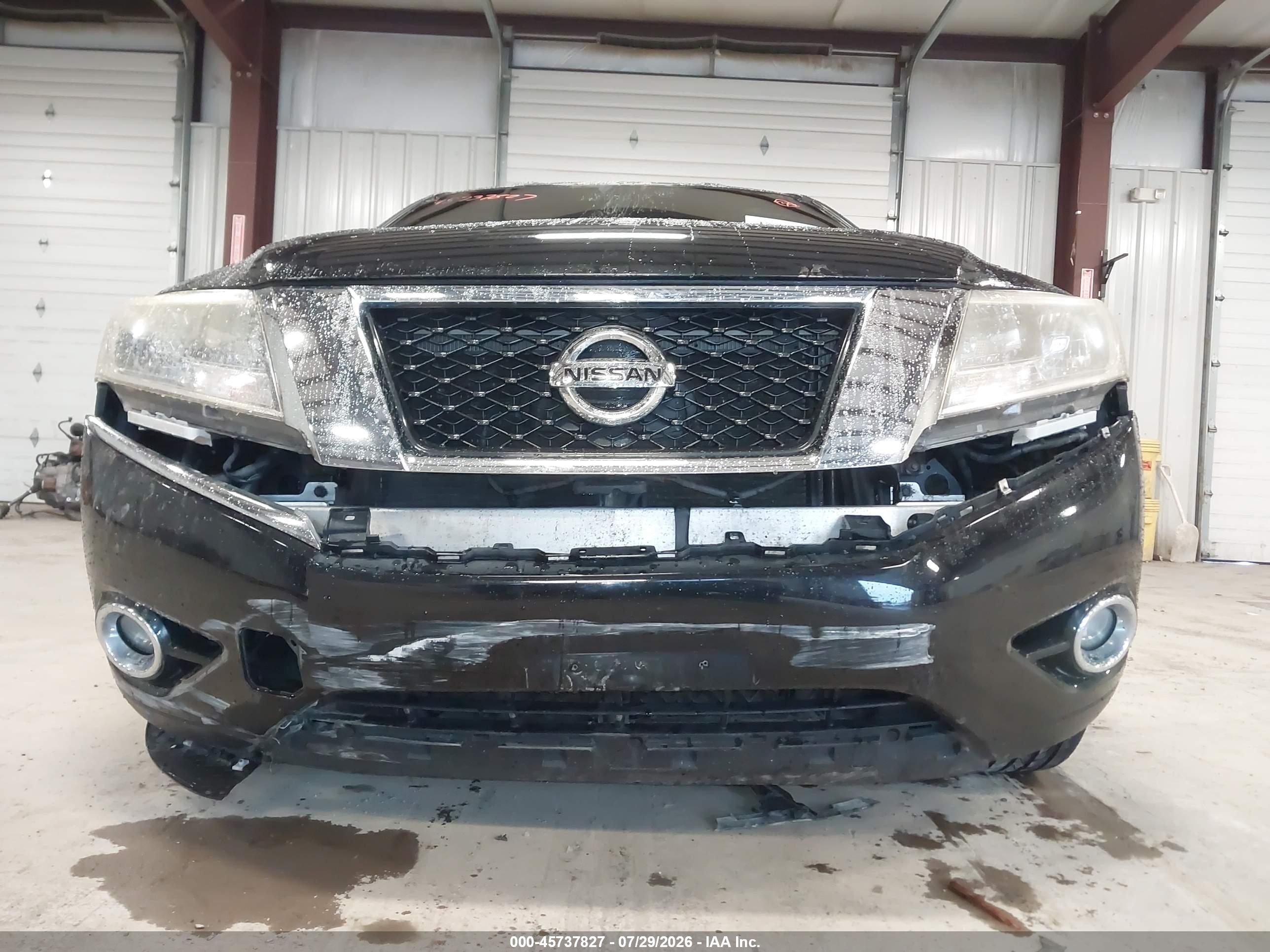 2013 Nissan Pathfinder Sl Black vin: 5N1AR2MM6DC629944