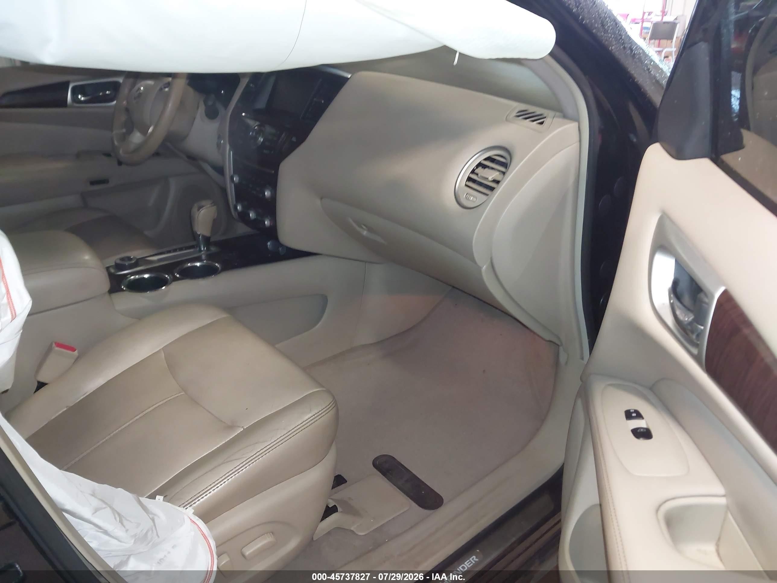 2013 Nissan Pathfinder Sl Black vin: 5N1AR2MM6DC629944