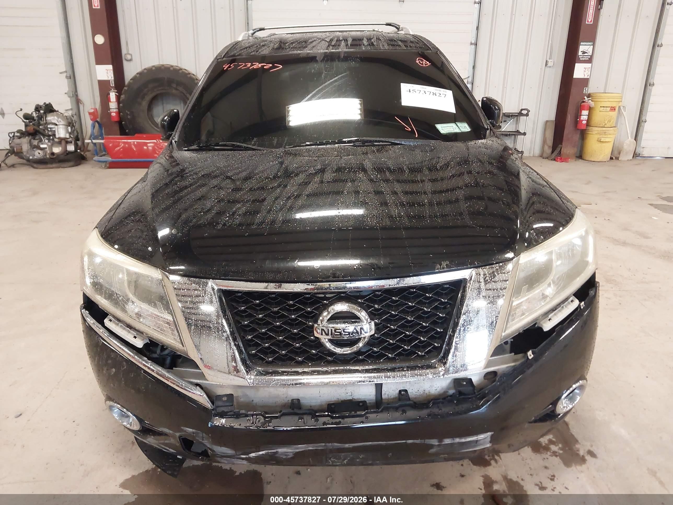 2013 Nissan Pathfinder Sl Black vin: 5N1AR2MM6DC629944