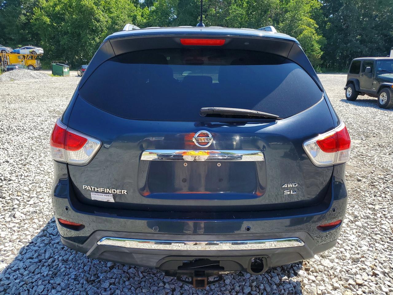 2013 Nissan Pathfinder S Blue vin: 5N1AR2MM6DC644279