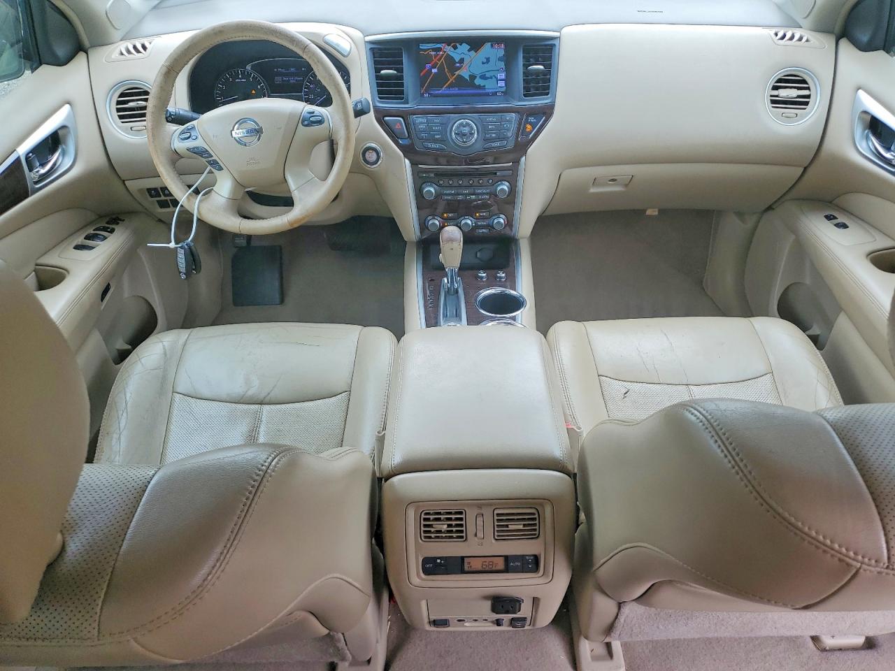 2013 Nissan Pathfinder S Белый vin: 5N1AR2MM6DC658487