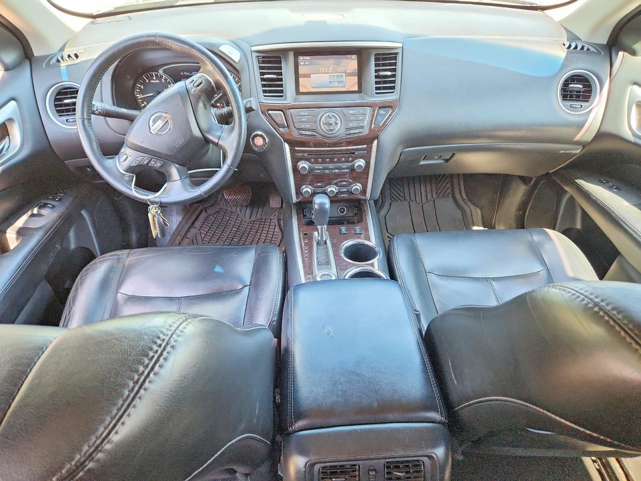 2013 Nissan Pathfinder S Gray vin: 5N1AR2MM6DC684782