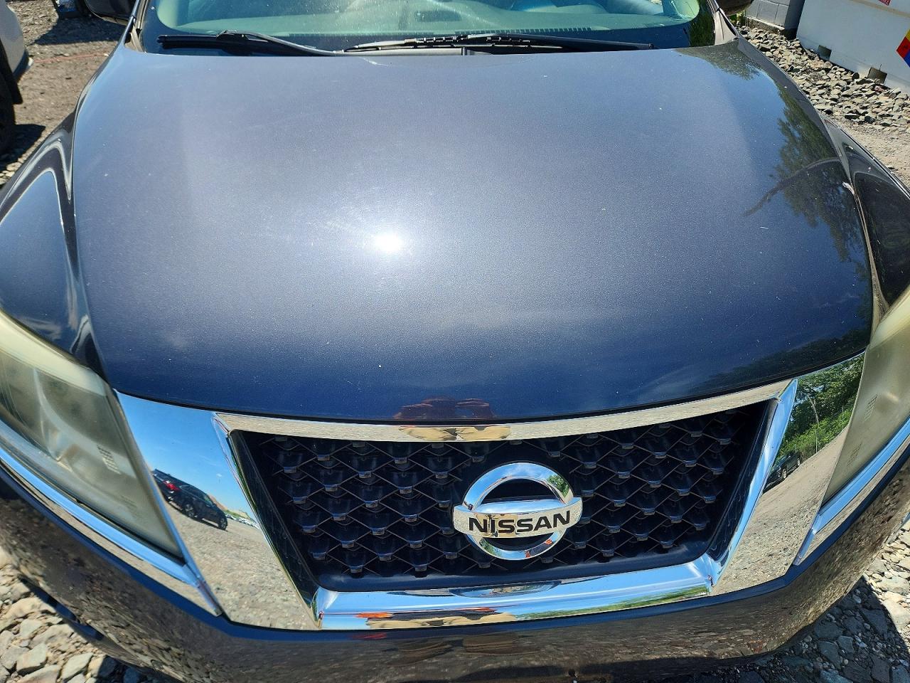 2013 Nissan Pathfinder S Gray vin: 5N1AR2MM6DC684782