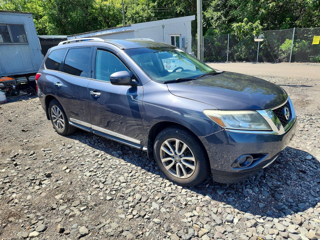 2013 Nissan Pathfinder S Gray vin: 5N1AR2MM6DC684782