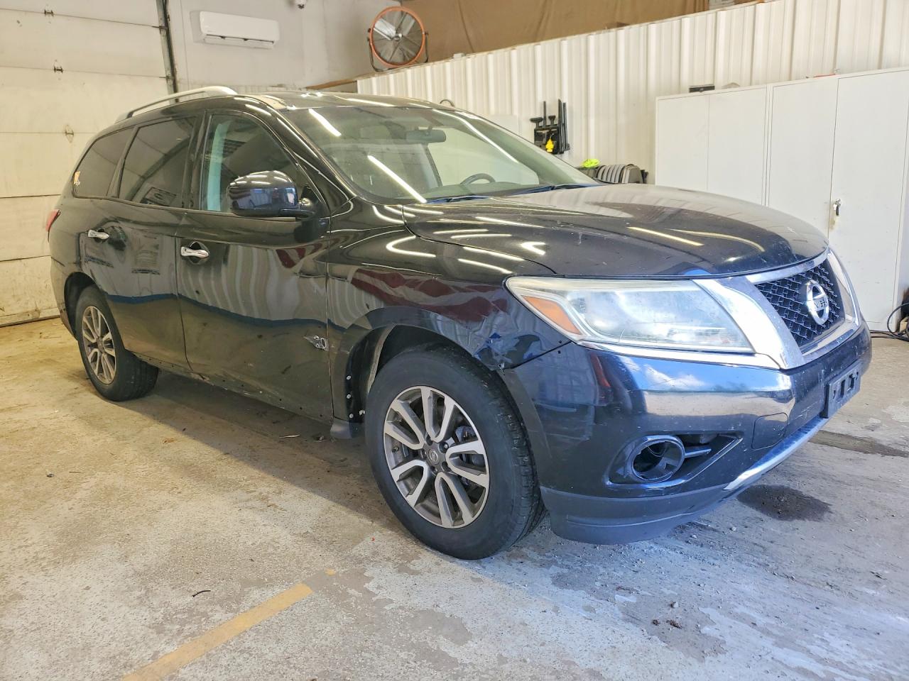 2014 Nissan Pathfinder Sv Black vin: 5N1AR2MM6EC633106
