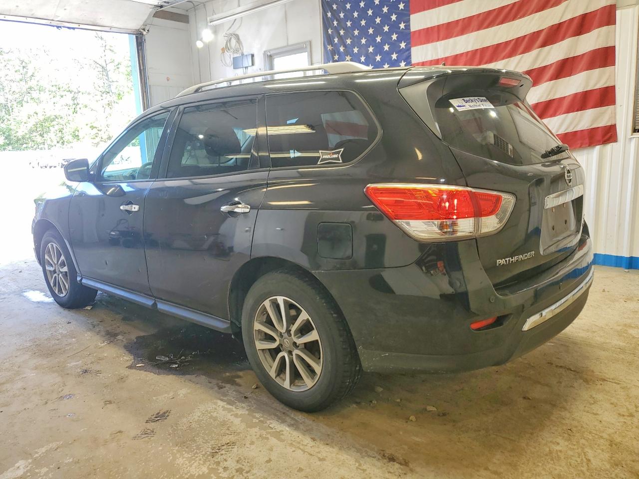 2014 Nissan Pathfinder Sv Black vin: 5N1AR2MM6EC633106
