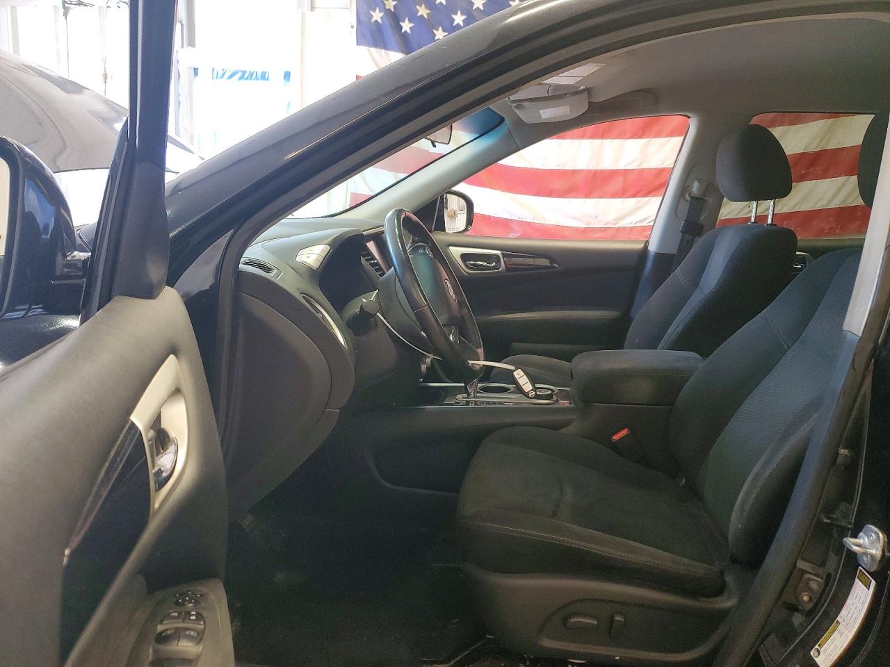 2014 Nissan Pathfinder Sv Black vin: 5N1AR2MM6EC633106