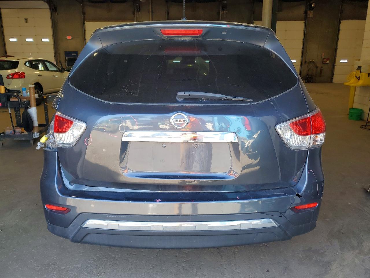 2014 Nissan Pathfinder S Gray vin: 5N1AR2MM6EC635485