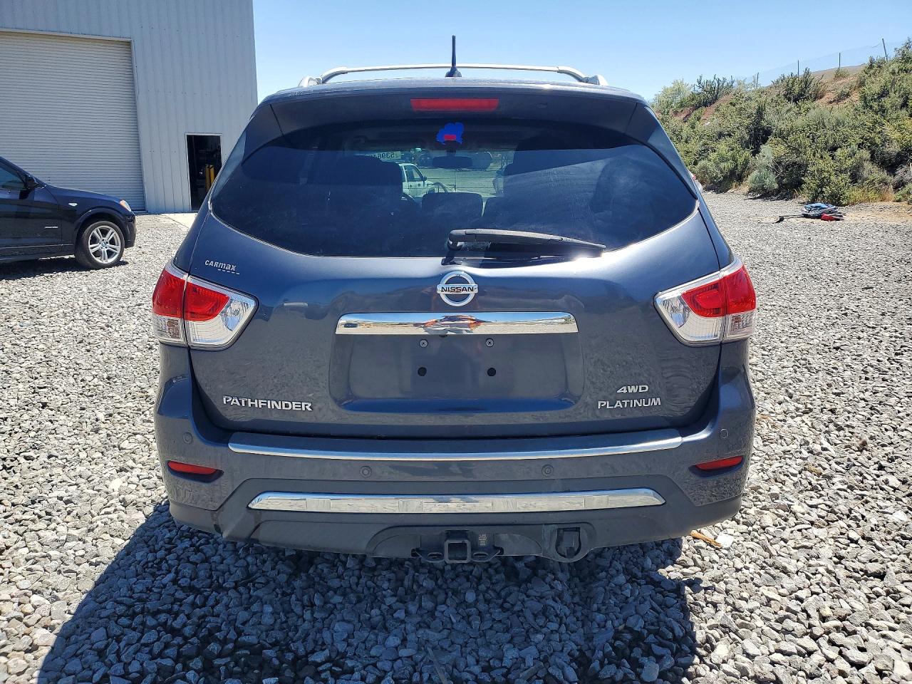 2014 Nissan Pathfinder S Gray vin: 5N1AR2MM6EC639178