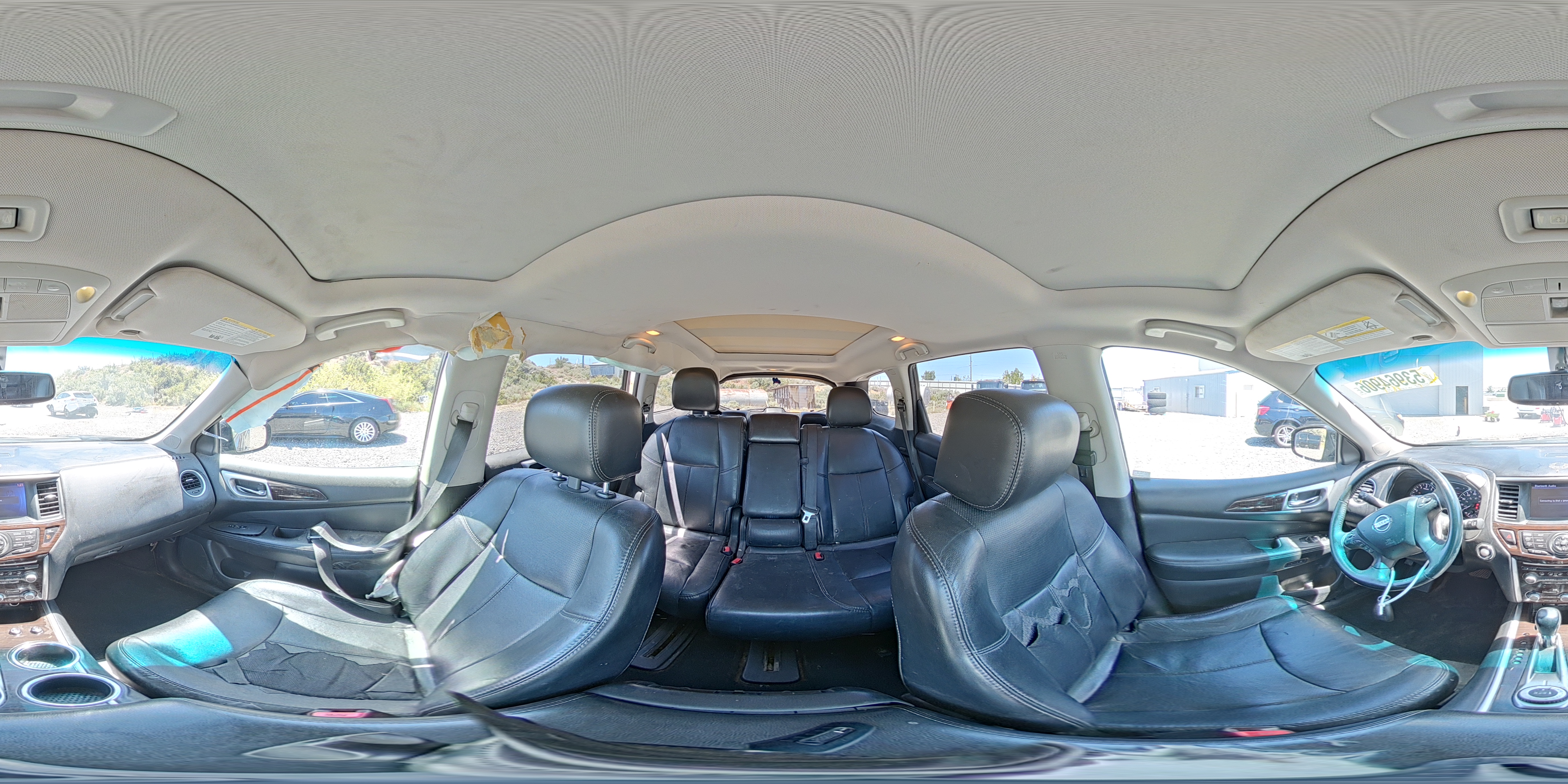 2014 Nissan Pathfinder S Gray vin: 5N1AR2MM6EC639178