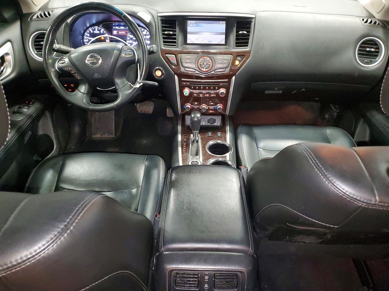 2014 Nissan Pathfinder Sl Black vin: 5N1AR2MM6EC643442