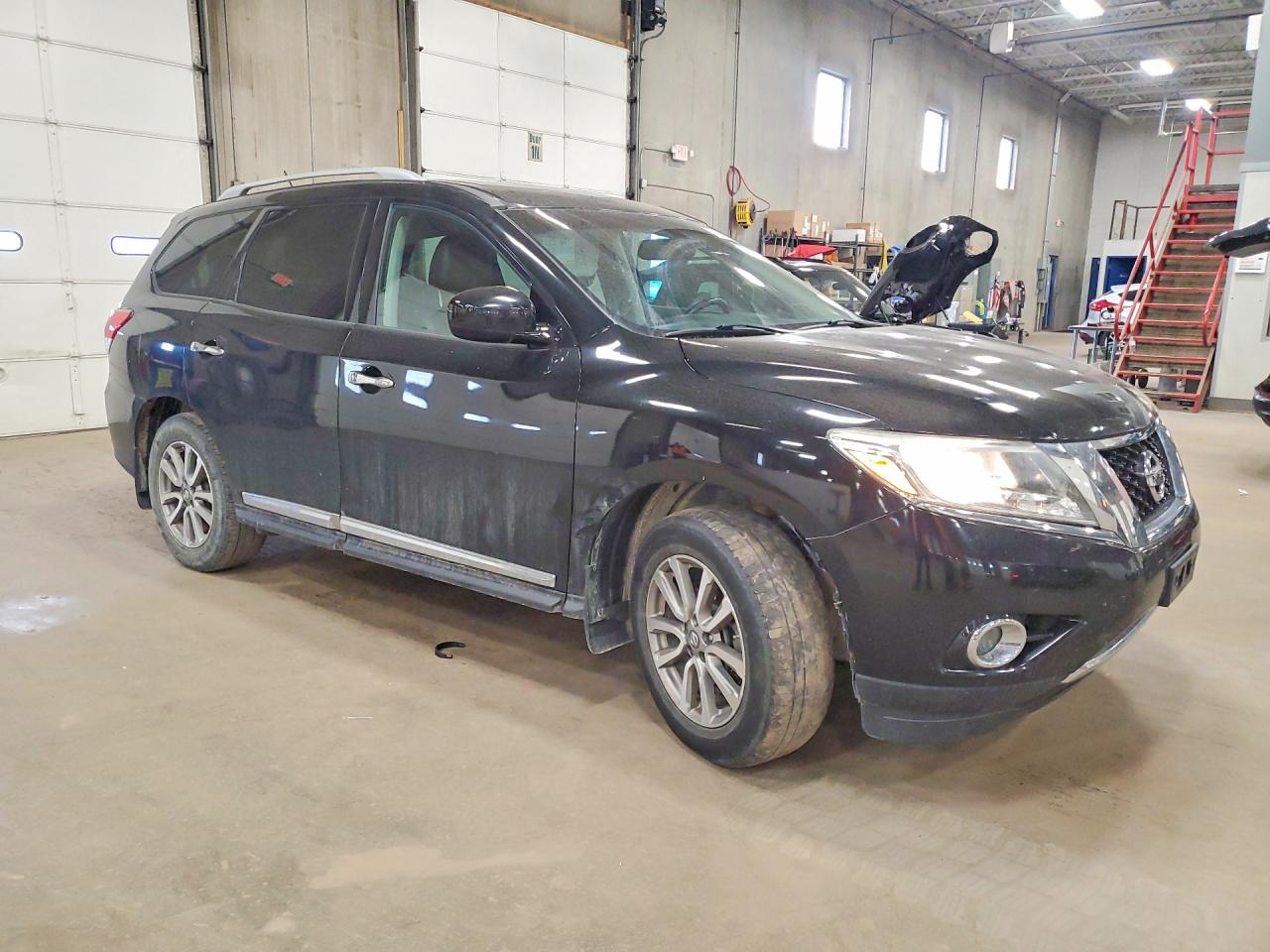 2014 Nissan Pathfinder Sl Black vin: 5N1AR2MM6EC643442