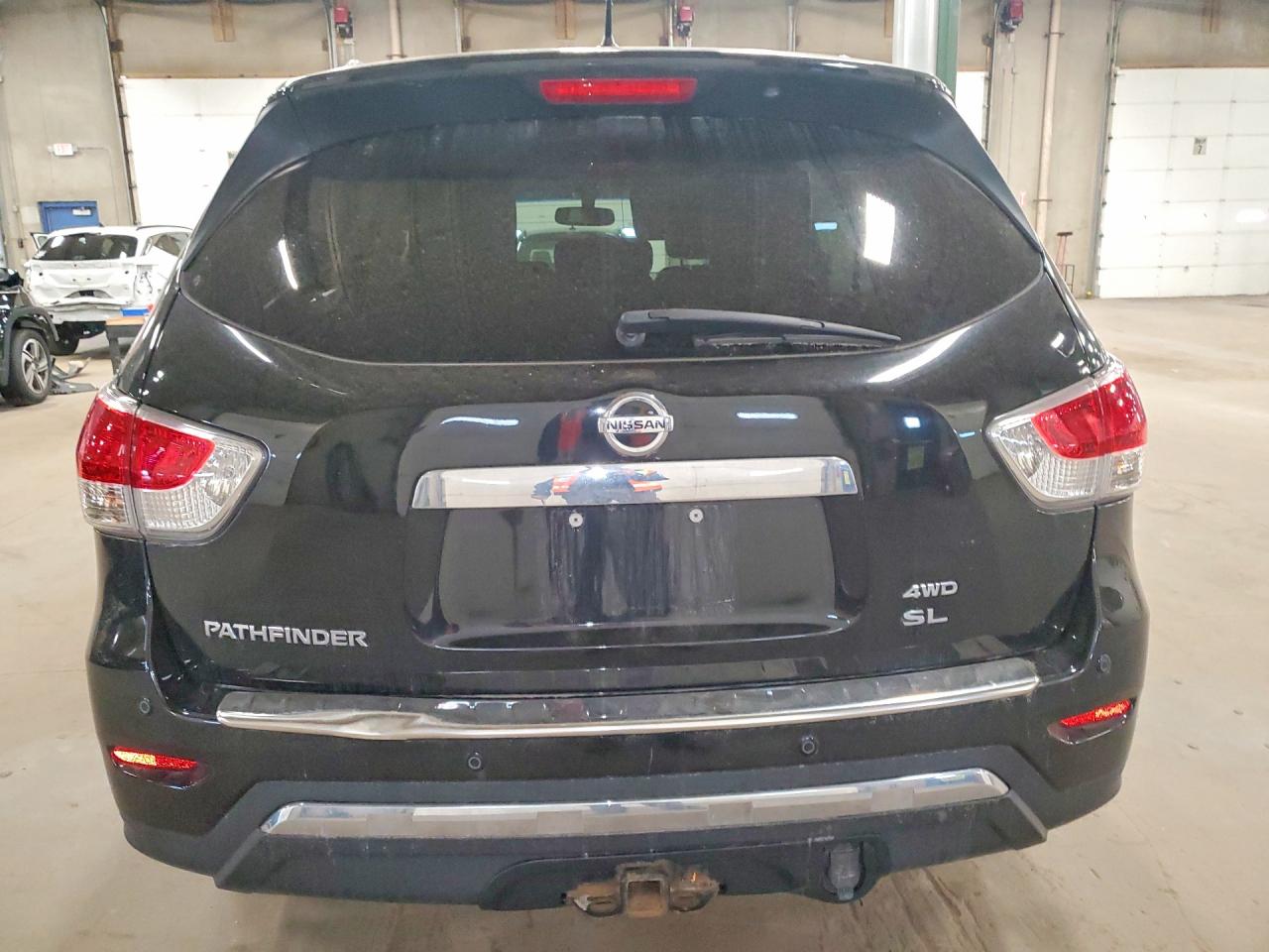 2014 Nissan Pathfinder Sl Black vin: 5N1AR2MM6EC643442