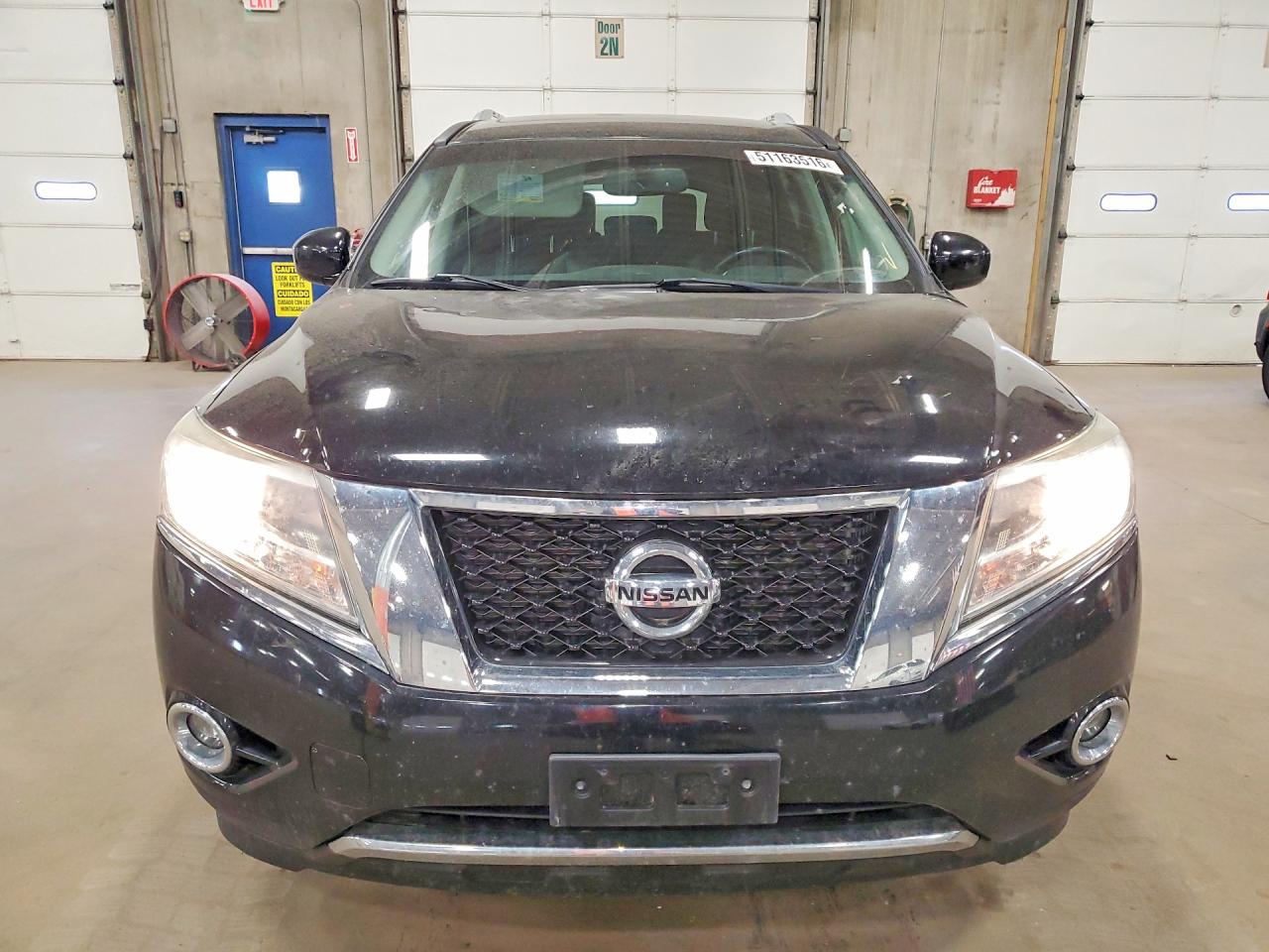 2014 Nissan Pathfinder Sl Black vin: 5N1AR2MM6EC643442