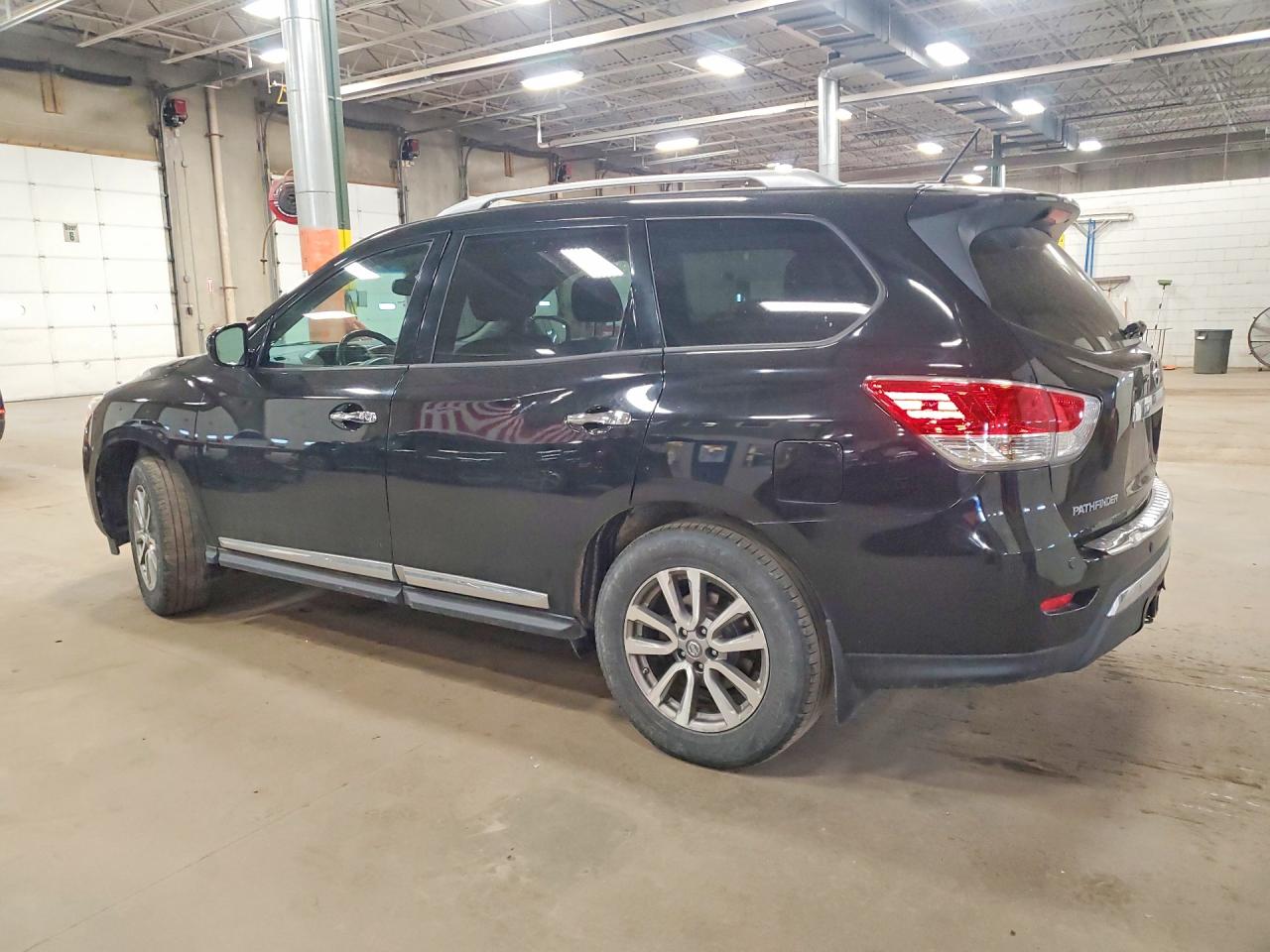 2014 Nissan Pathfinder Sl Black vin: 5N1AR2MM6EC643442