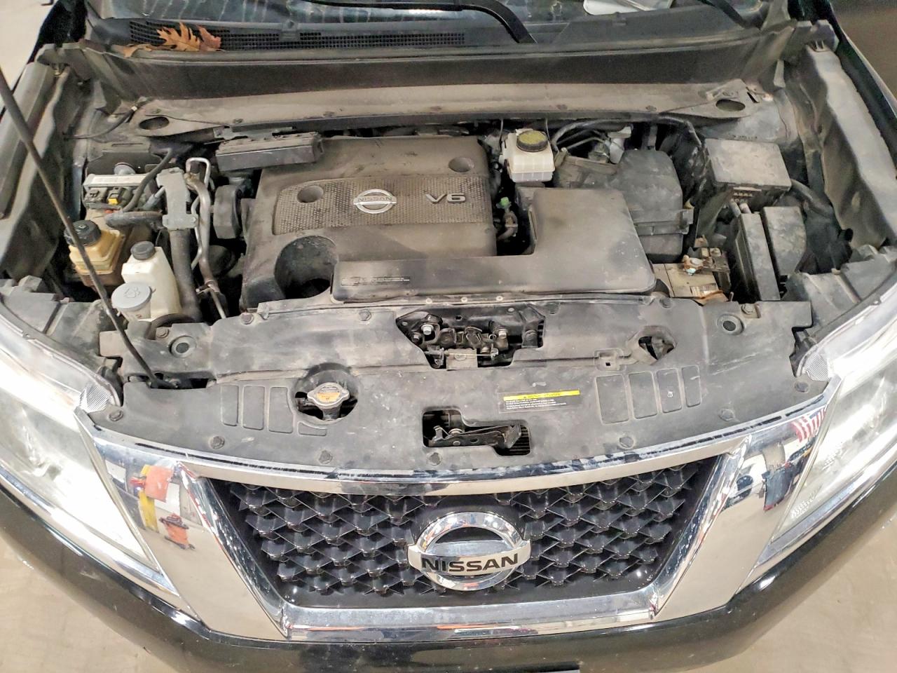 2014 Nissan Pathfinder Sl Black vin: 5N1AR2MM6EC643442