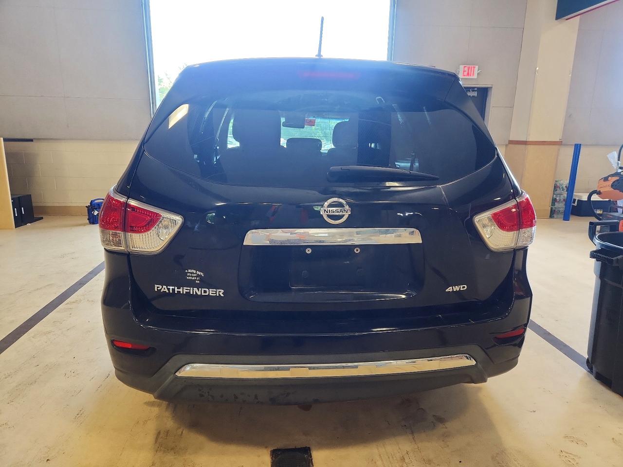 2014 Nissan Pathfinder S Black vin: 5N1AR2MM6EC685495