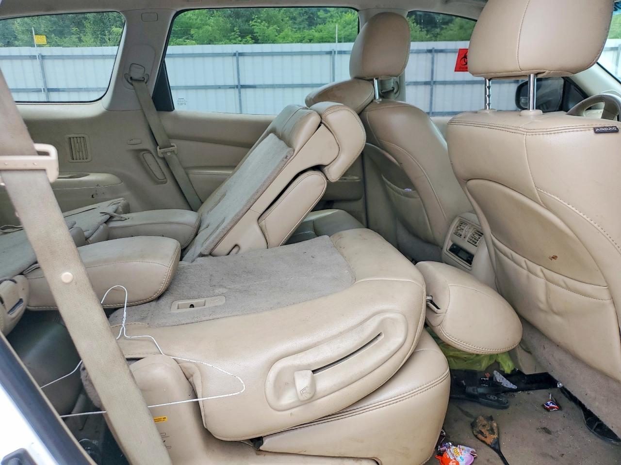 2014 Nissan Pathfinder Sl White vin: 5N1AR2MM6EC686534