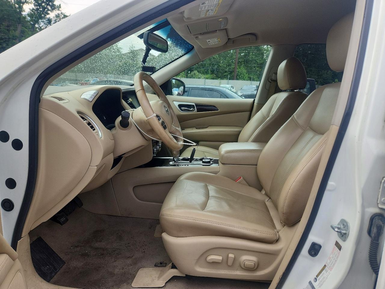 2014 Nissan Pathfinder Sl White vin: 5N1AR2MM6EC703042