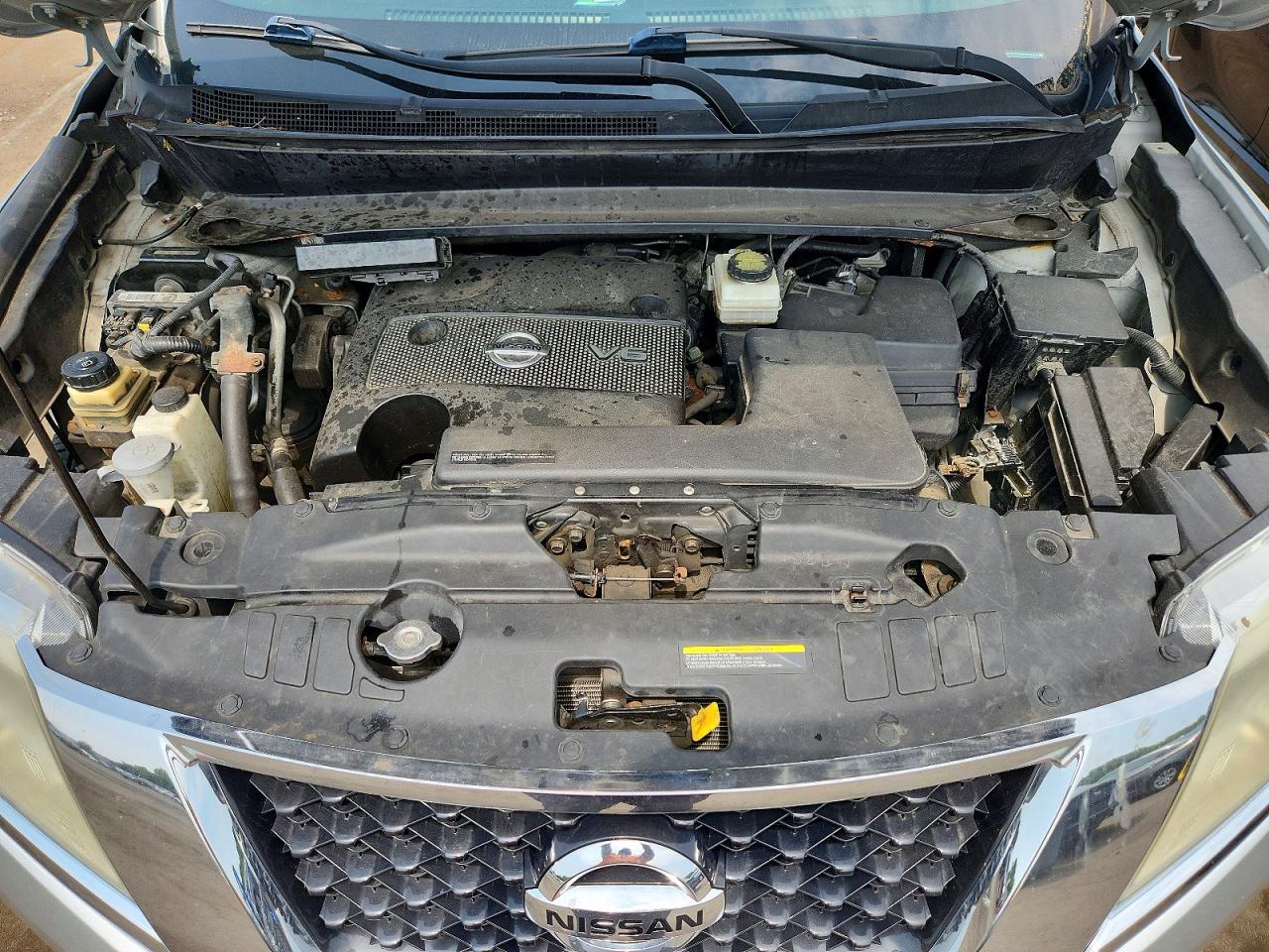 2014 Nissan Pathfinder S Серебряный vin: 5N1AR2MM6EC709083