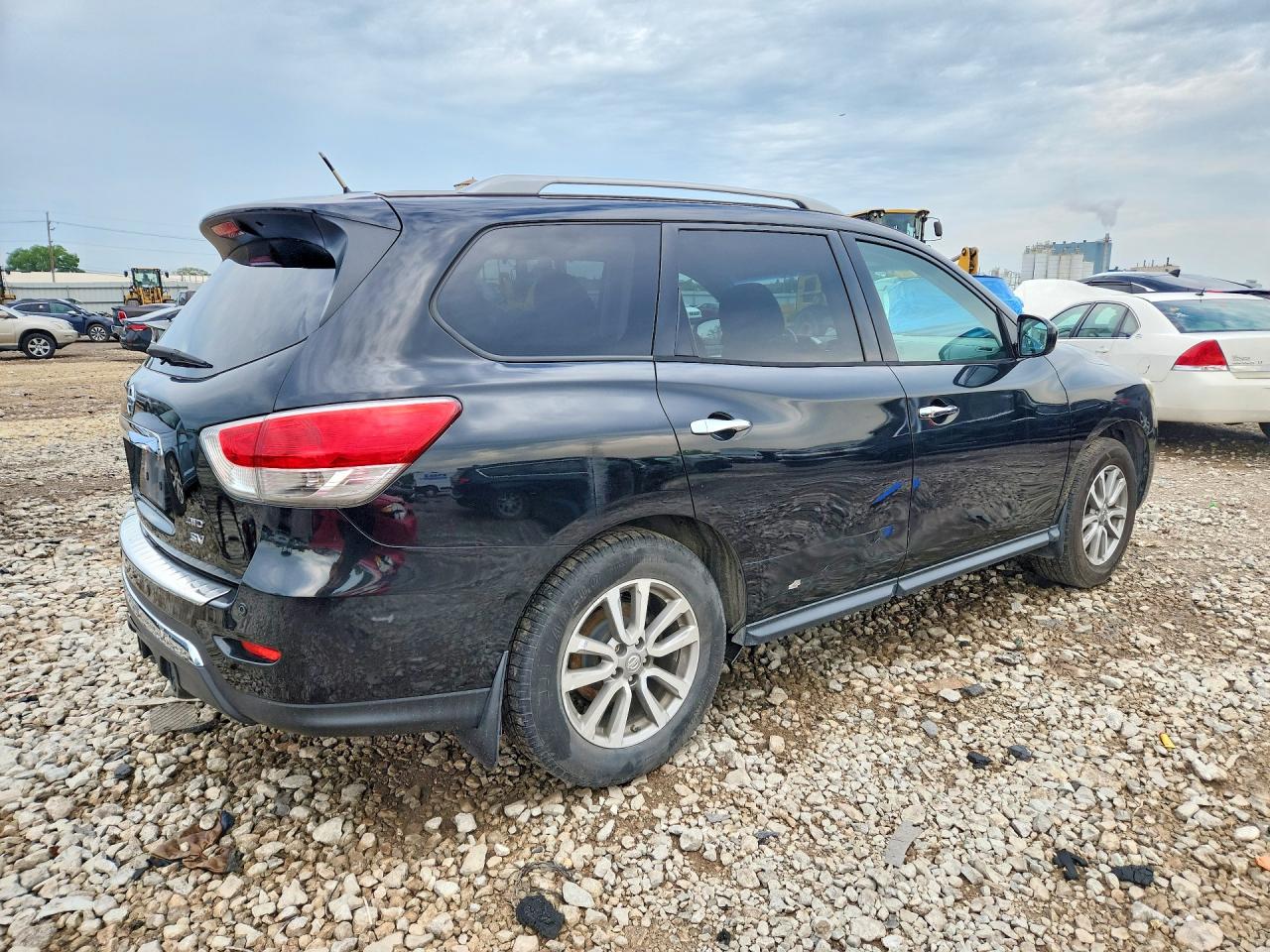2015 Nissan Pathfinder Sv Black vin: 5N1AR2MM6FC604626