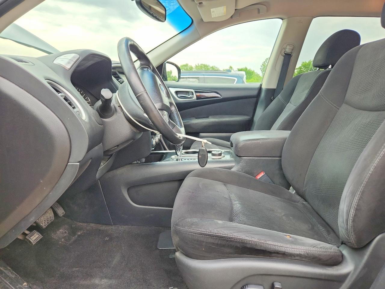 2015 Nissan Pathfinder Sv Black vin: 5N1AR2MM6FC604626