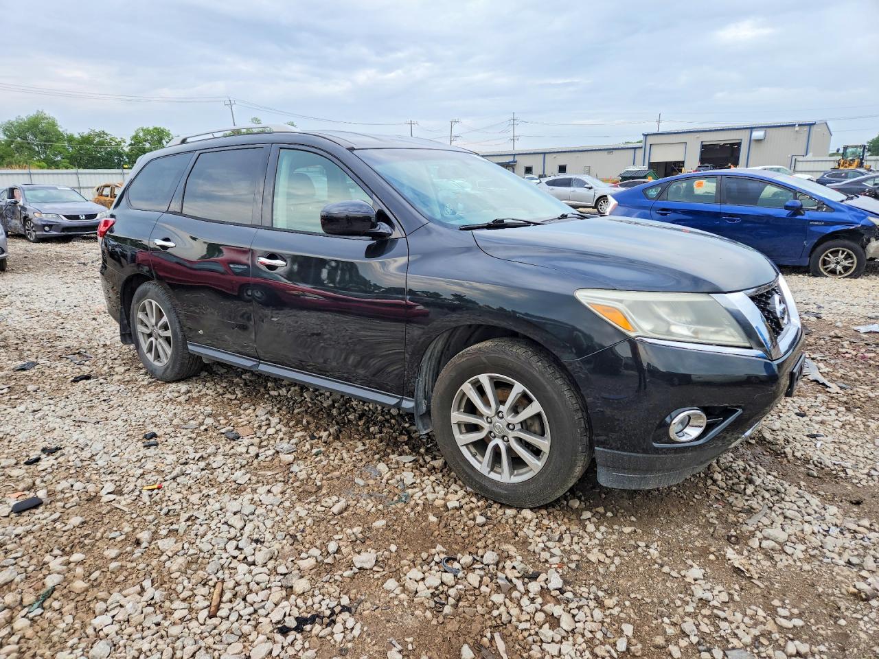 2015 Nissan Pathfinder Sv Black vin: 5N1AR2MM6FC604626