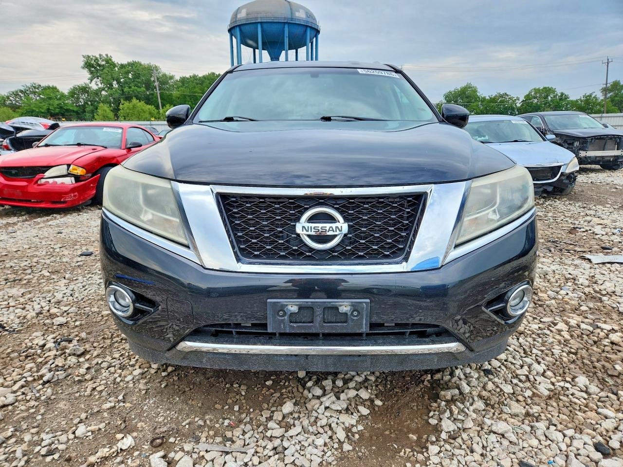 2015 Nissan Pathfinder Sv Black vin: 5N1AR2MM6FC604626