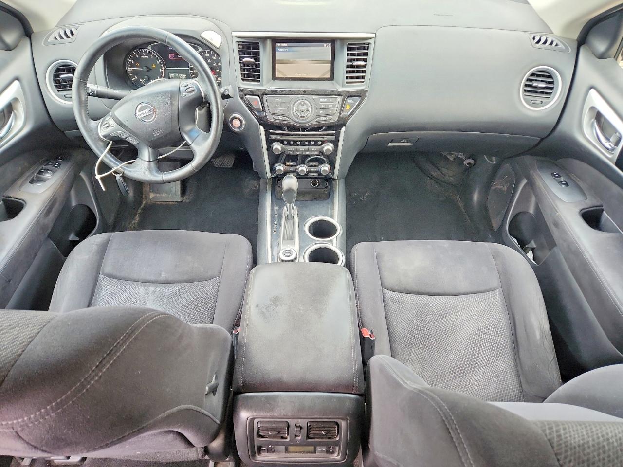 2015 Nissan Pathfinder Sv Black vin: 5N1AR2MM6FC604626