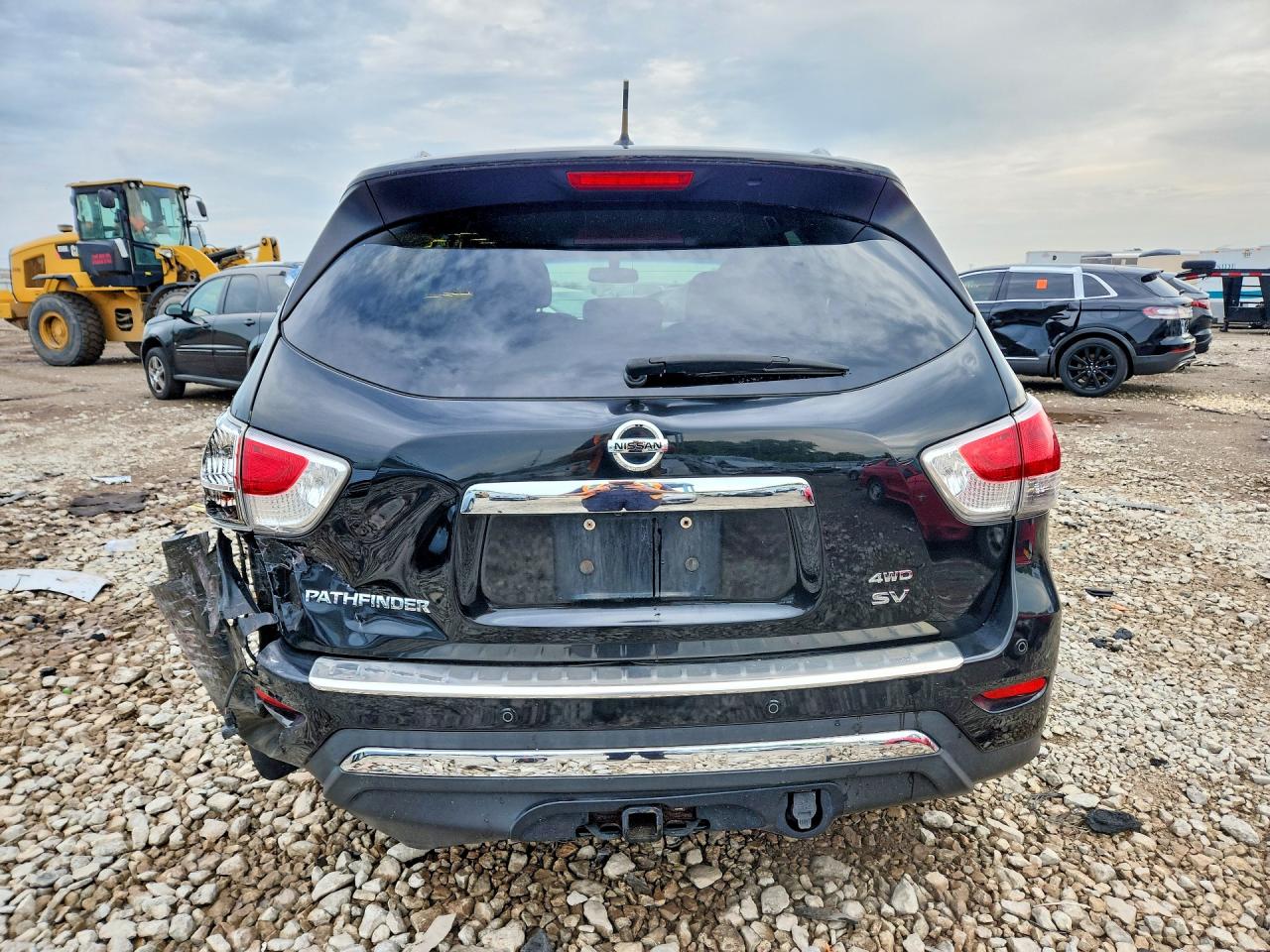 2015 Nissan Pathfinder Sv Black vin: 5N1AR2MM6FC604626