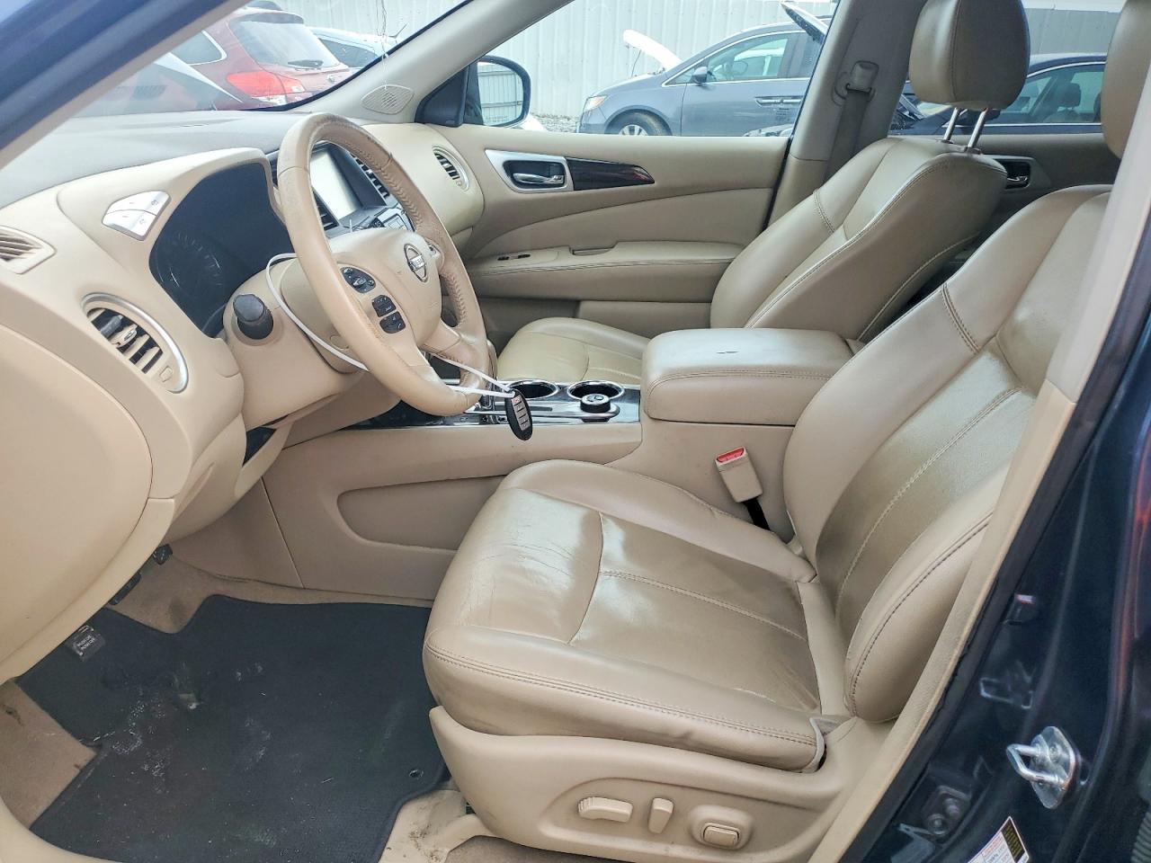 2015 Nissan Pathfinder Sl Синий vin: 5N1AR2MM6FC630384