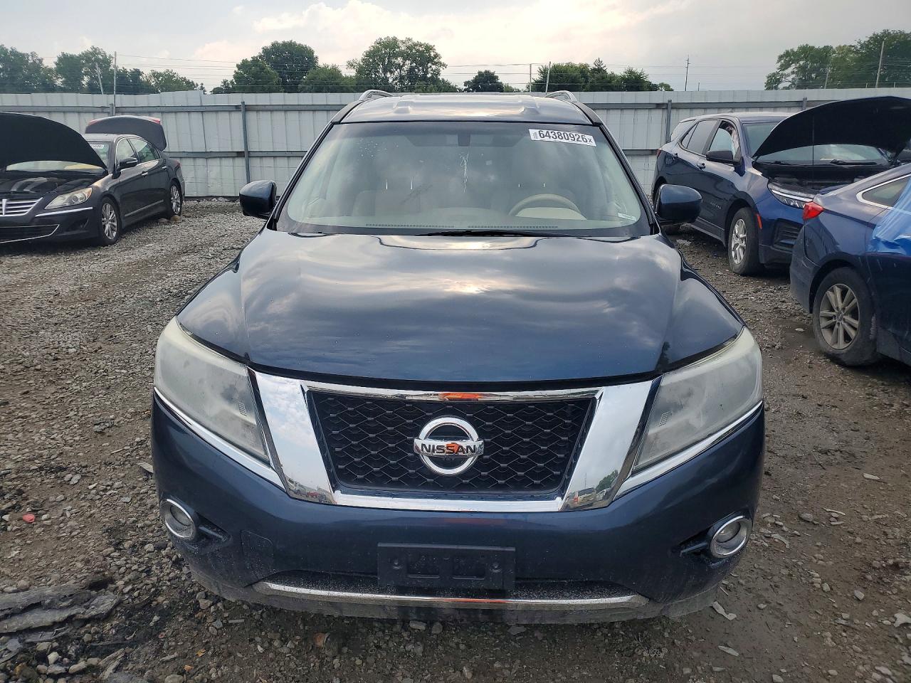 2015 Nissan Pathfinder Sl Синий vin: 5N1AR2MM6FC630384