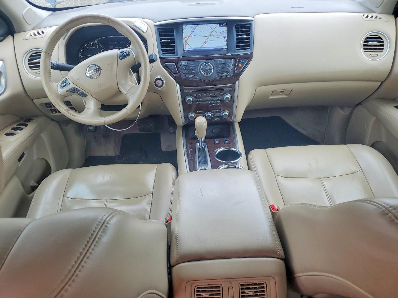 2015 Nissan Pathfinder Sl Синий vin: 5N1AR2MM6FC630384