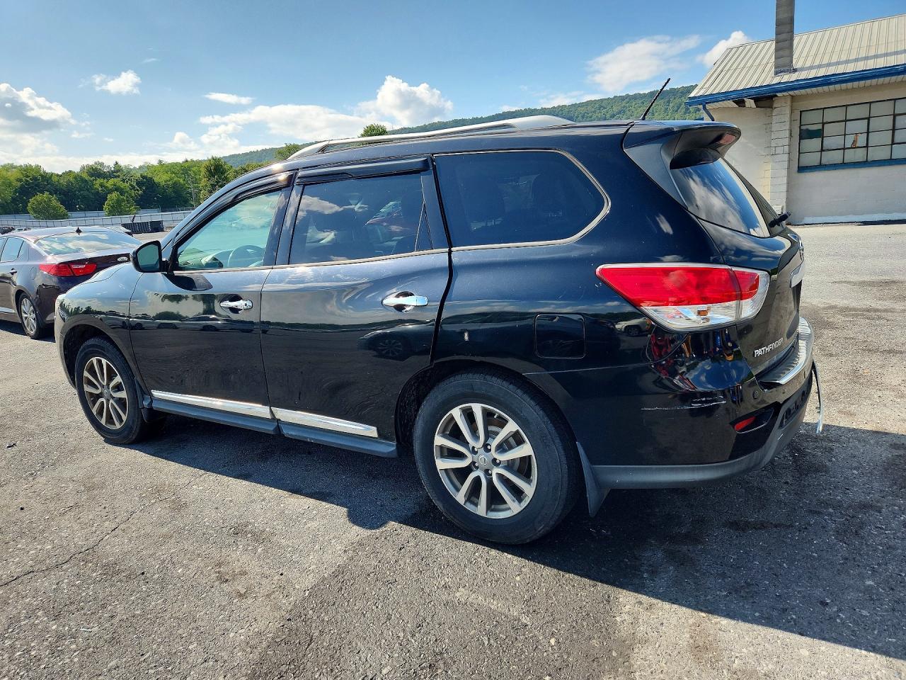 2015 Nissan Pathfinder Sl Black vin: 5N1AR2MM6FC632314