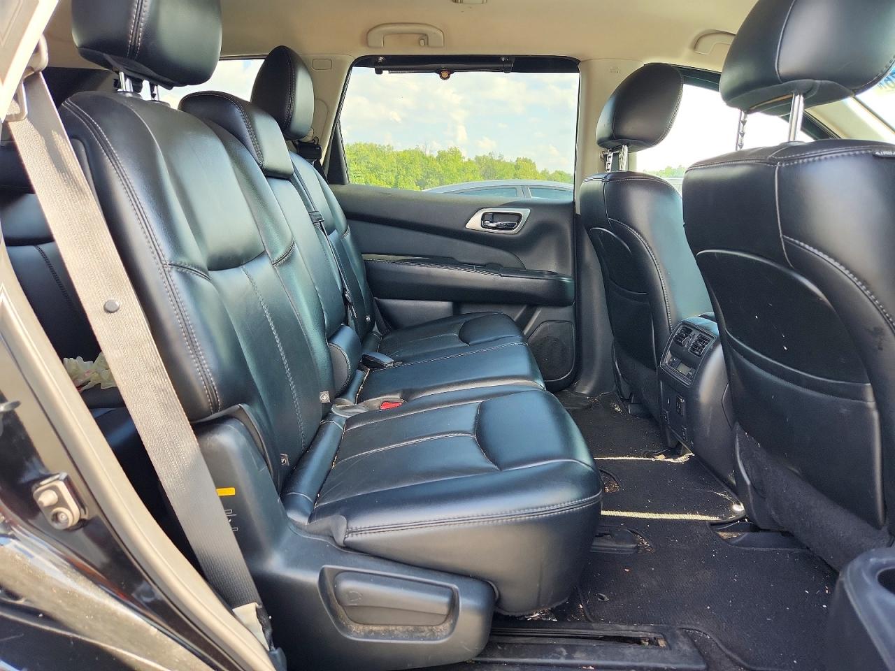 2015 Nissan Pathfinder Sl Black vin: 5N1AR2MM6FC632314