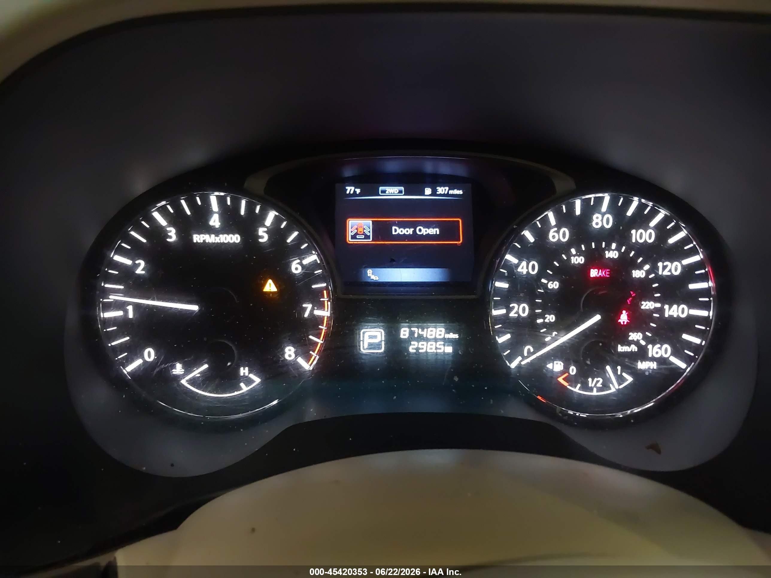 2015 Nissan Pathfinder Platinum Синий vin: 5N1AR2MM6FC634919