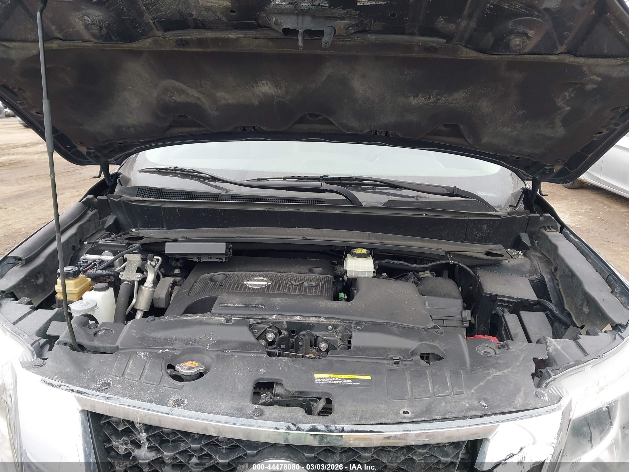 2015 Nissan Pathfinder Sl Navy vin: 5N1AR2MM6FC642471