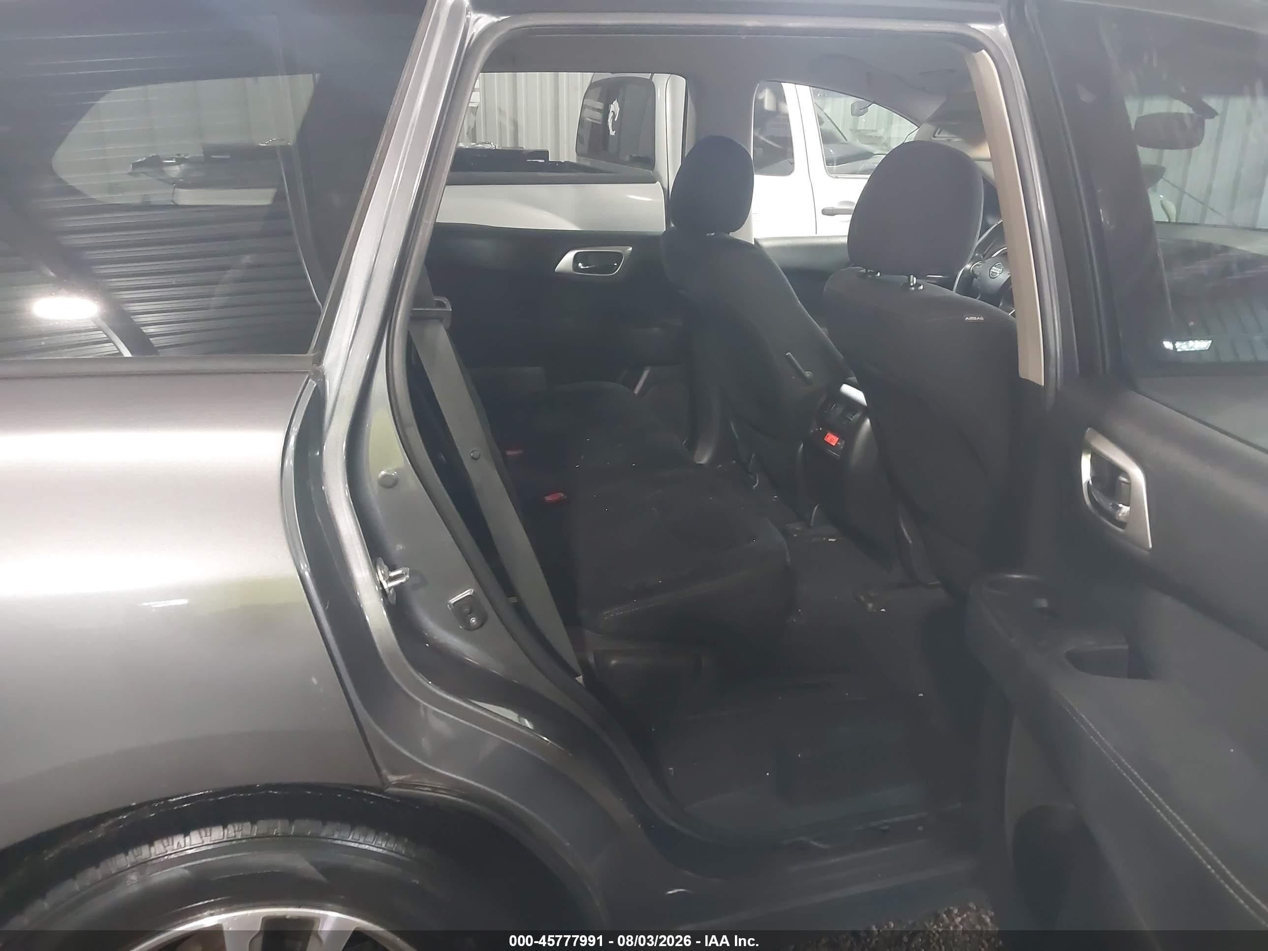 2015 Nissan Pathfinder Platinum/s/sl/sv Gray vin: 5N1AR2MM6FC653566