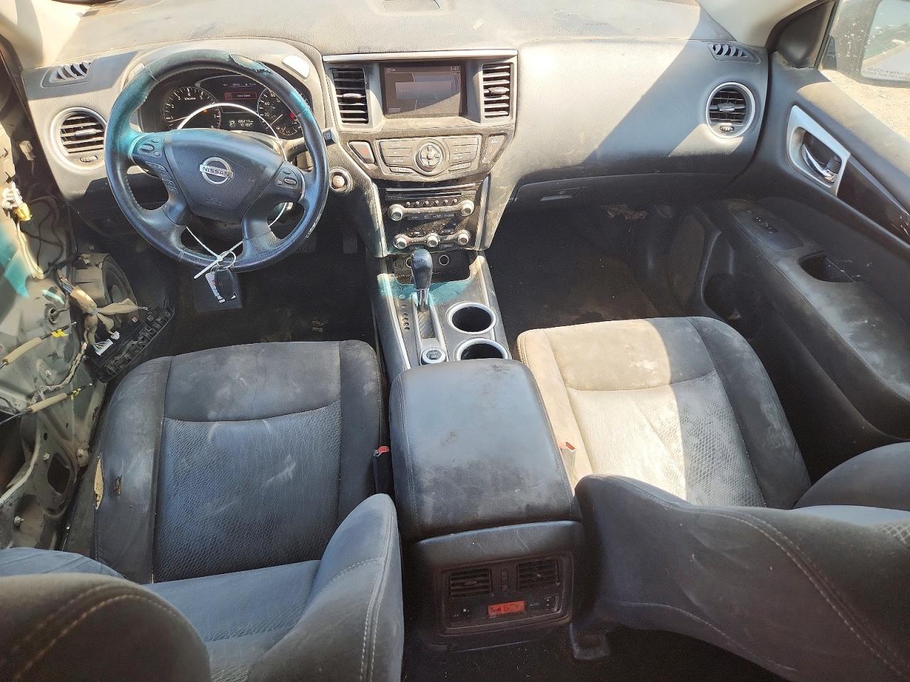 2015 Nissan Pathfinder Sv Gray vin: 5N1AR2MM6FC653678