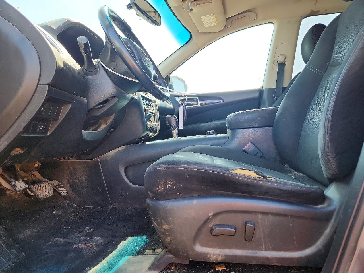 2015 Nissan Pathfinder Sv Gray vin: 5N1AR2MM6FC653678