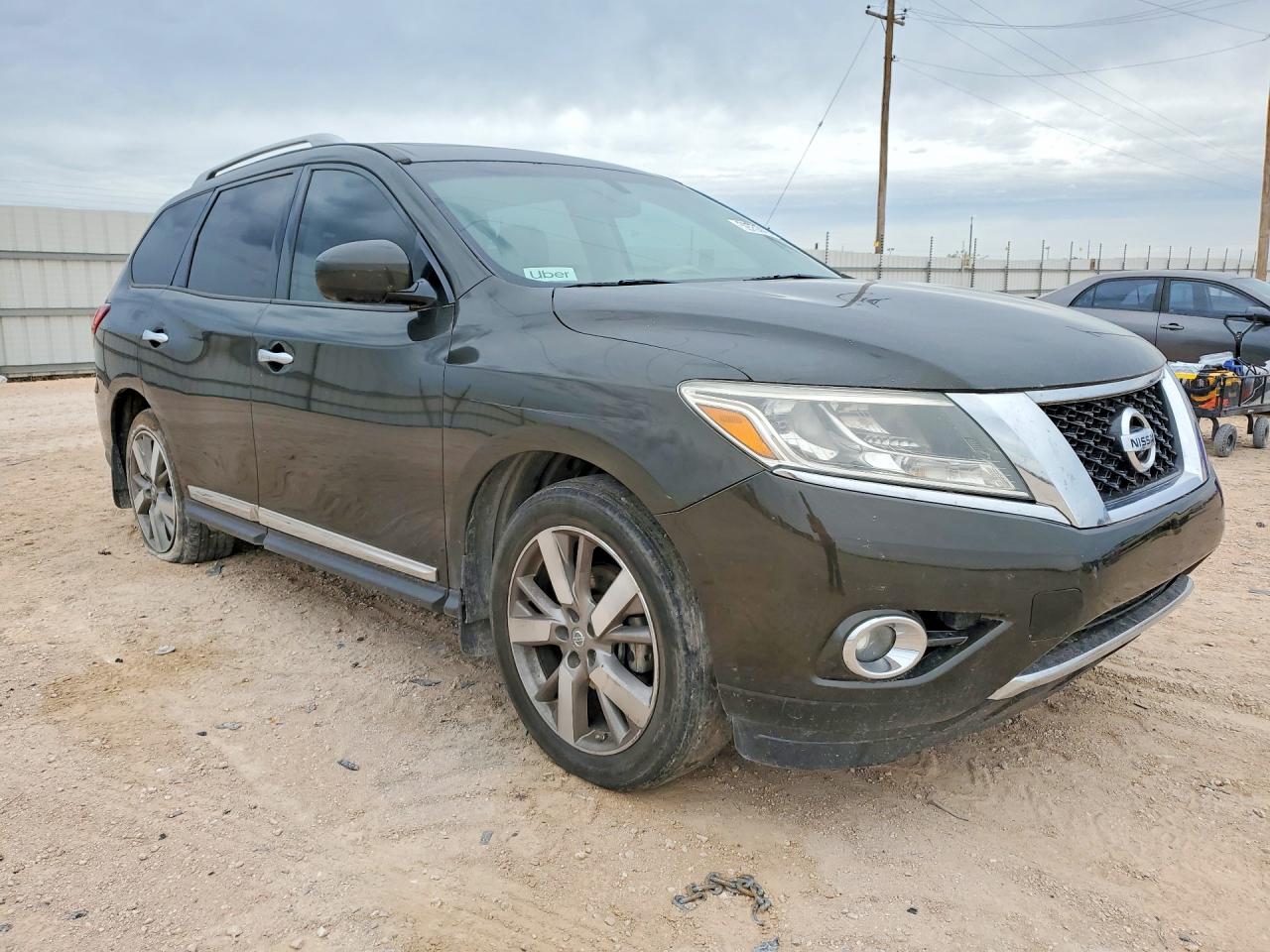 2015 Nissan Pathfinder S Black vin: 5N1AR2MM6FC655981