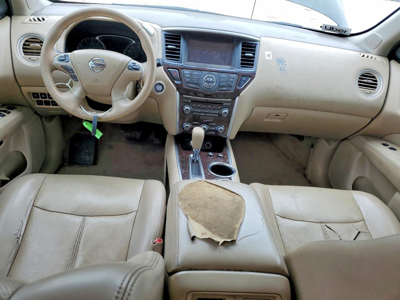 2015 Nissan Pathfinder S Black vin: 5N1AR2MM6FC655981