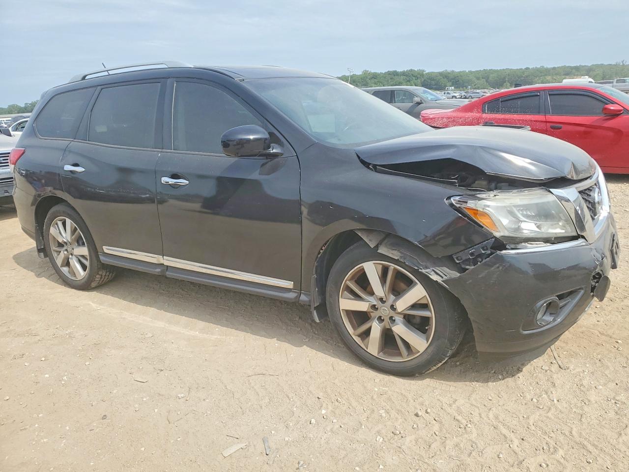 2015 Nissan Pathfinder S/sv/sl/platinum Black vin: 5N1AR2MM6FC657570
