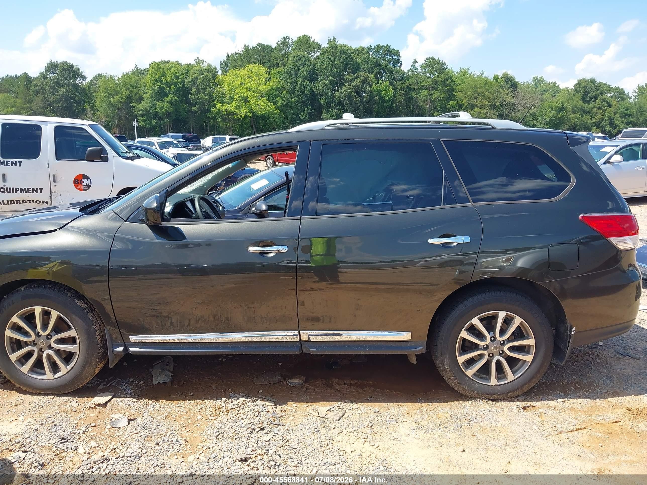 2015 Nissan Pathfinder Sl Gray vin: 5N1AR2MM6FC661408