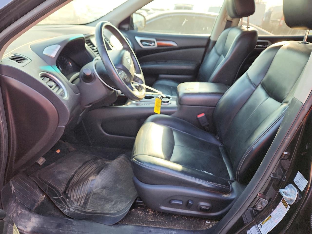 2015 Nissan Pathfinder Sl Black vin: 5N1AR2MM6FC665538